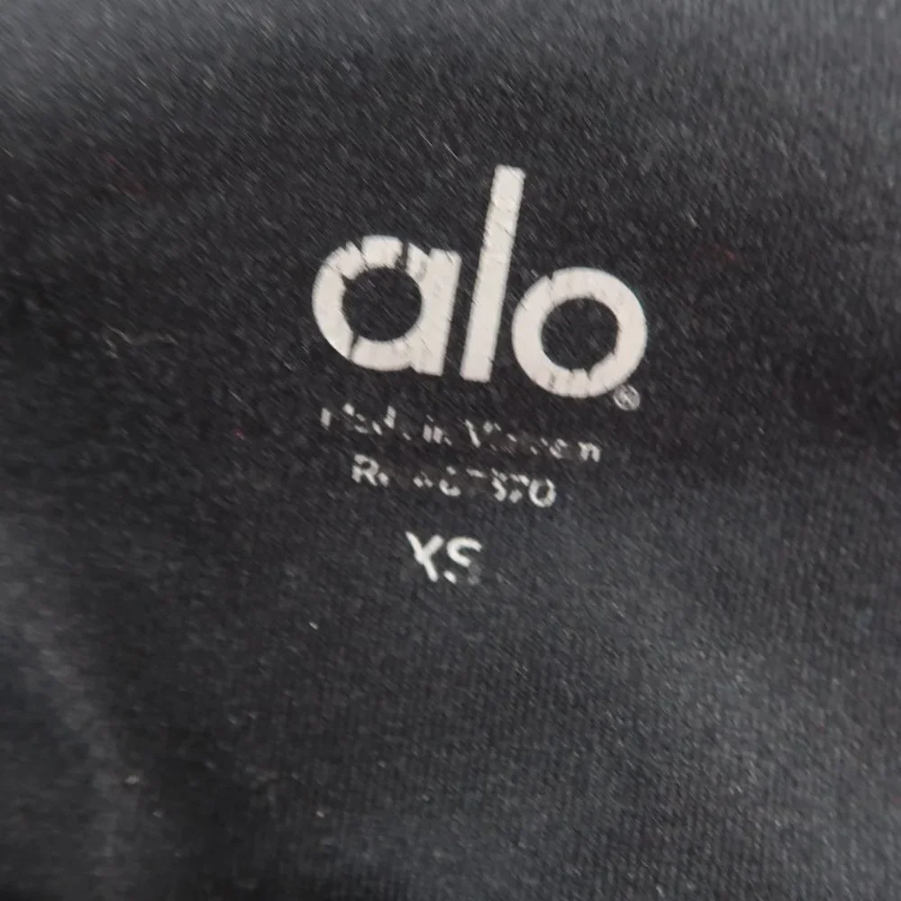 Alo Yoga Women's Black White Butterfly detail Leggings Size XS